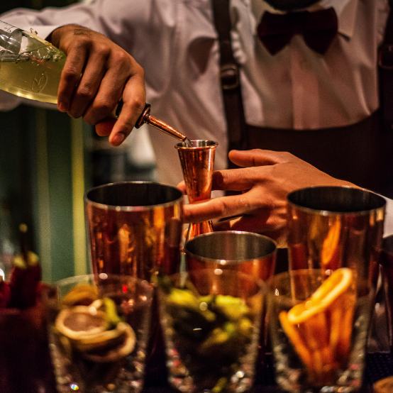 FANZONEバー内部の様子